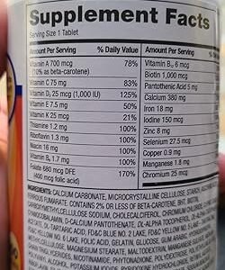 Multivitamines Equate(One daily)